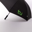 Stockschirm mit TU-Logo