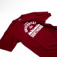 TU Unisex T-Shirt College Style weinrot